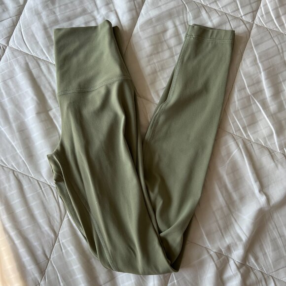 LULULEMON Align Leggings 28" Rosemary Green Size 2 - Picture 2 of 4